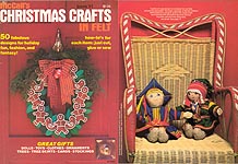 McCall's Christmas Crafts in Felt, Book VI