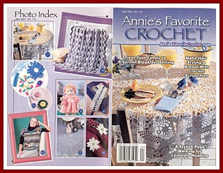 Cover of Annies Favorite Crochet for April 2001.