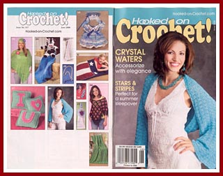 Hooked on Crochet! June2006, featuring my Day At Silver Beach Cookie Cutter Doll