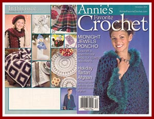 Aunt Irma-s Snow Angel appeared in the Dec 2004 issue of Annies Favorite Crochet