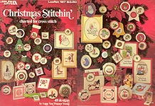 LA Christmas Stitchin' Charted for Cross Stitch 