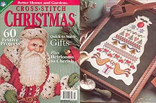 Better Homes and Gardens Cross- Stitch Christmas, 2000