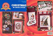 LA Looney Tunes Christmas in Cross Stitch