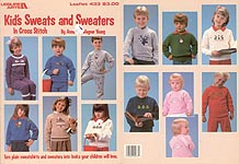 LA Kid's Sweats and Sweaters In Cross Stitch
